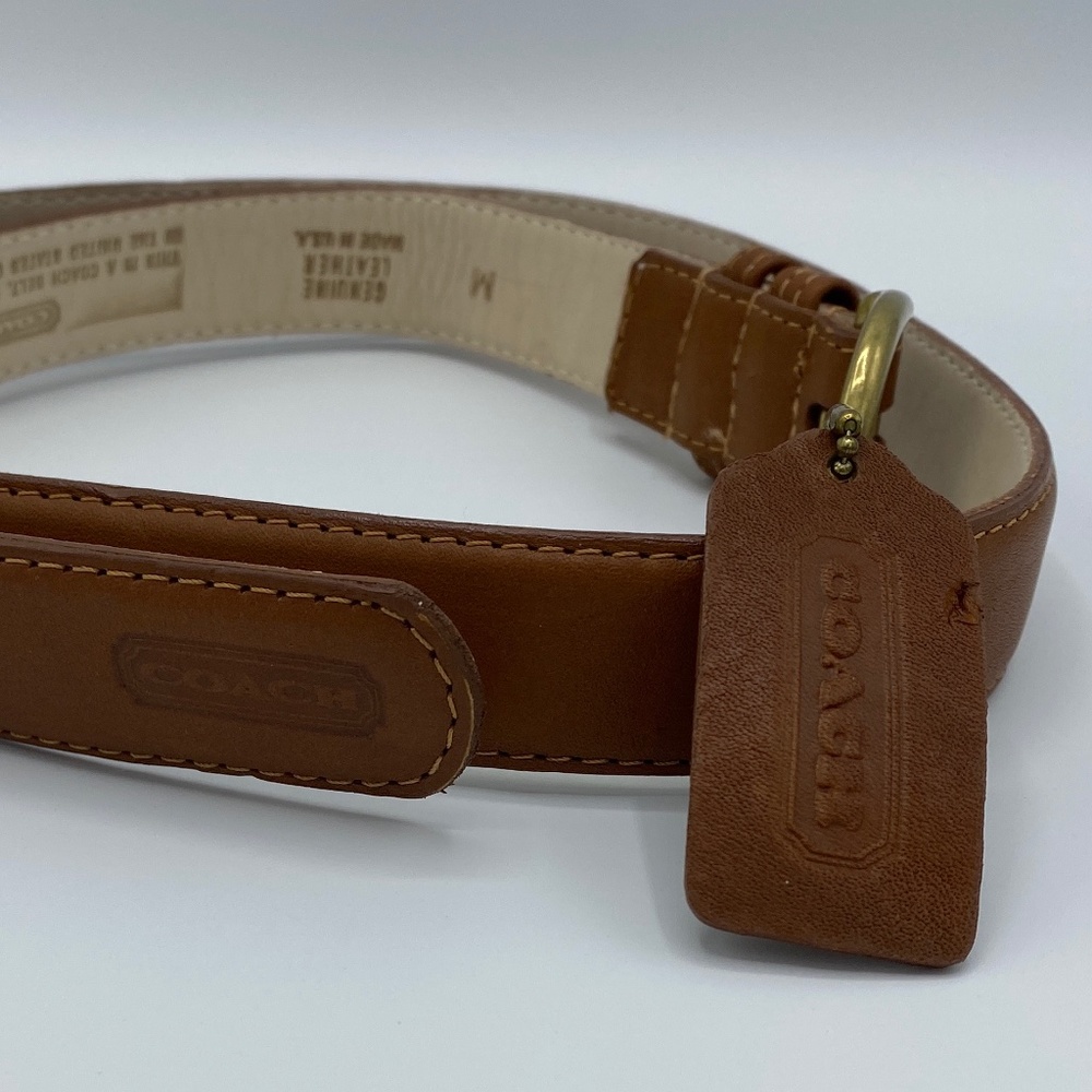 Saddle Leather Belt Designer Look